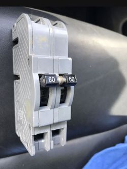 Connecticut Electric New UBIZ Thick 60 Amp 1-1/2 in. 2-Pole Zinsco Type QC Replacement Circuit Breaker