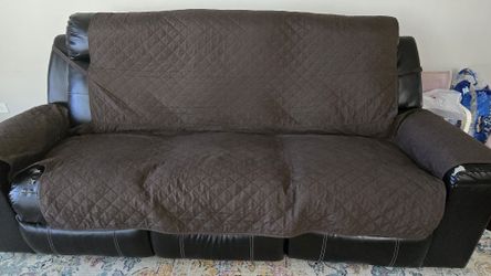 FREE - Black Reclining Couch