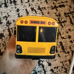 5 Inch School Bus Toy Vehicle Kids