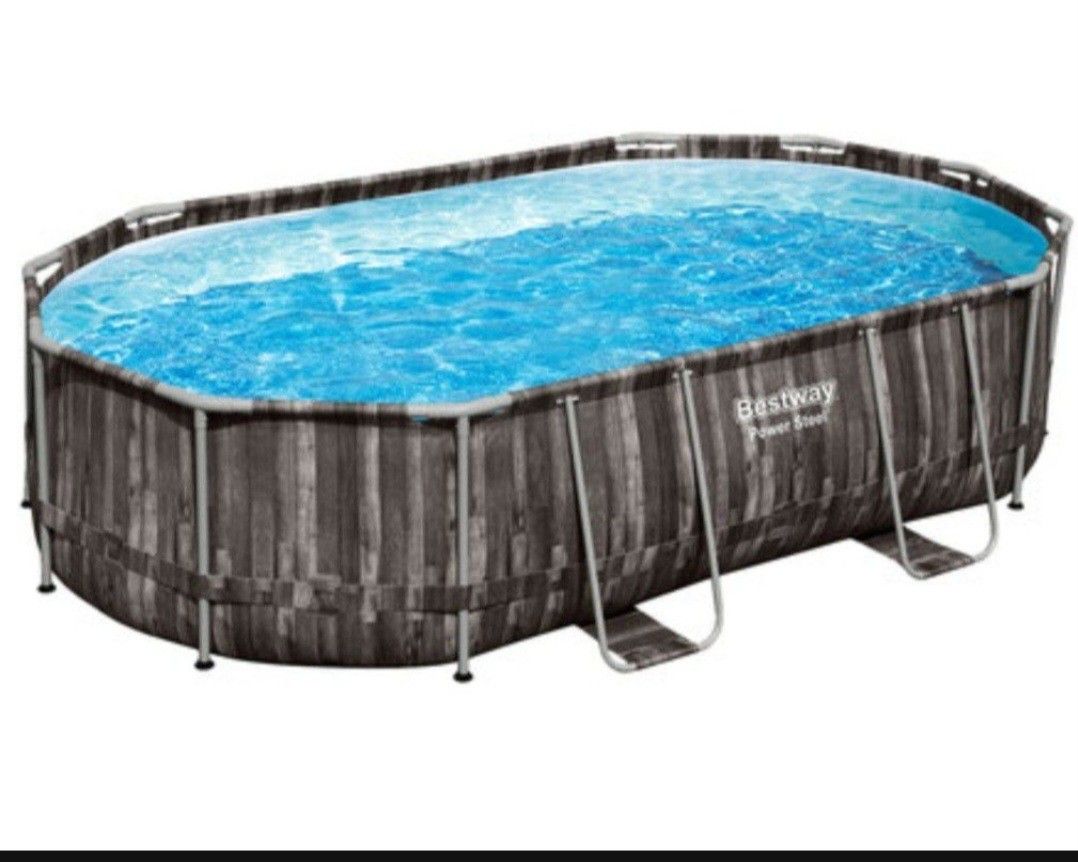 Brand New 16x42 Power Steel Swimming Pool. Includes Filter, Pump, Cover