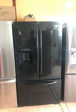 Black Kitchen Aid Refrigerator