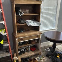 Farmhouse Style Wood Catch all Shelf