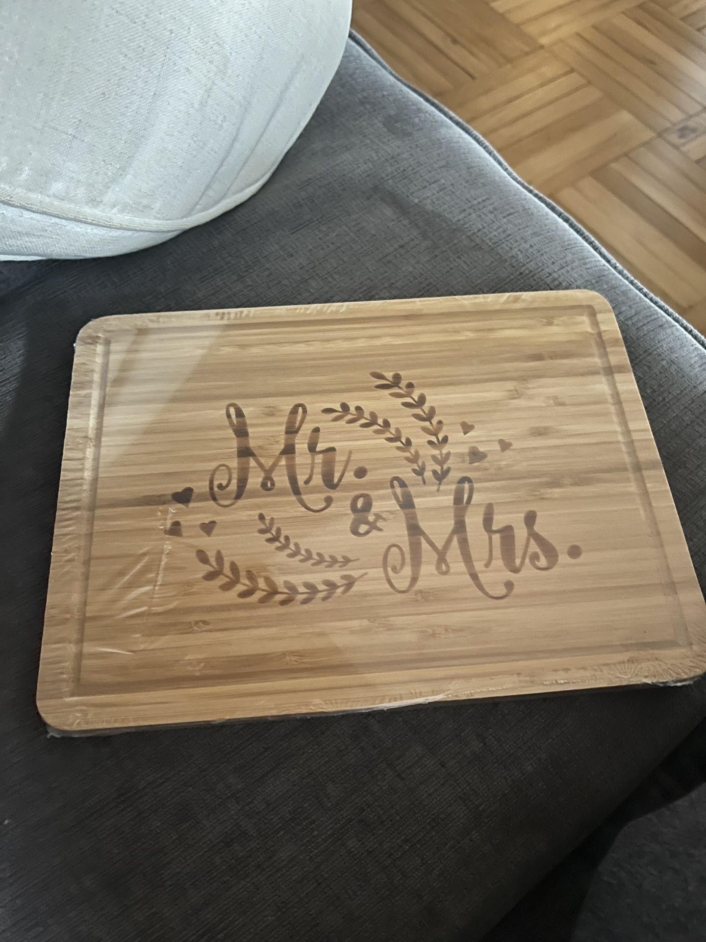 Brand New Mr And Mrs Cutting Board