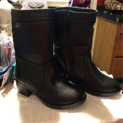 No Brand Black Boots Sz 8