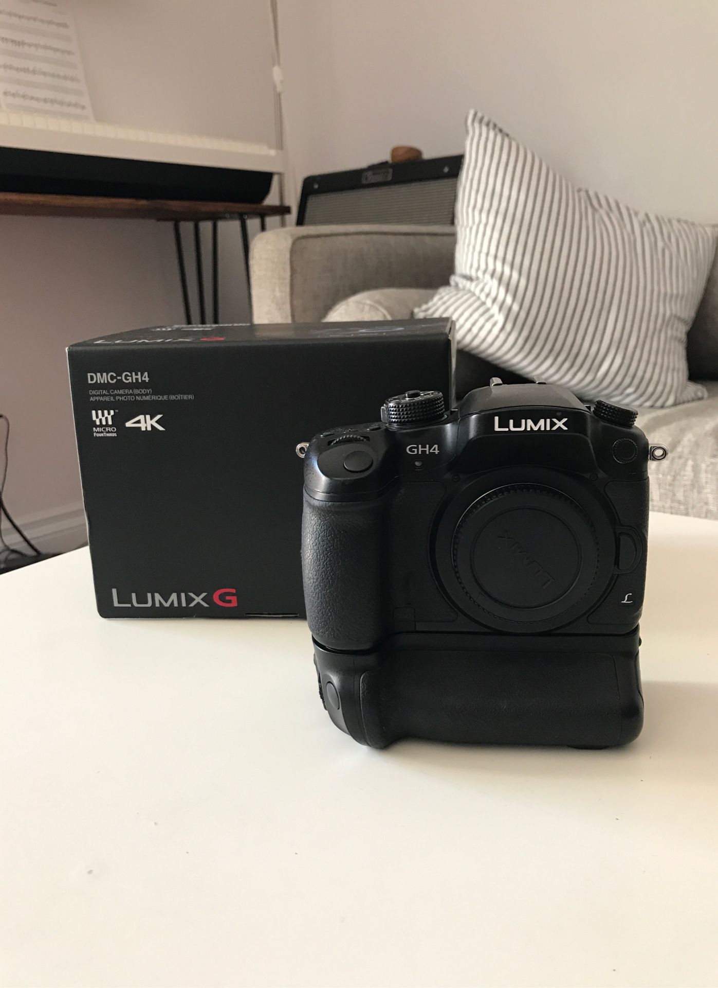 Panasonic GH4 with VLog Upgrade and Battery Grip