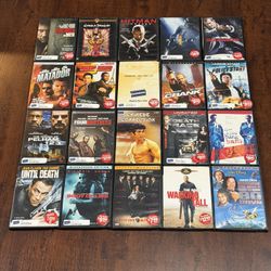 Collectors Edition.  20 Diverse Collection DVDs From The 1970s – 2000s