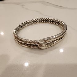 David Yurman Labyrinth Sterling Silver Bracelet