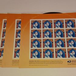 3 Janis JOPLIN COLLECTABLE STAMPS 