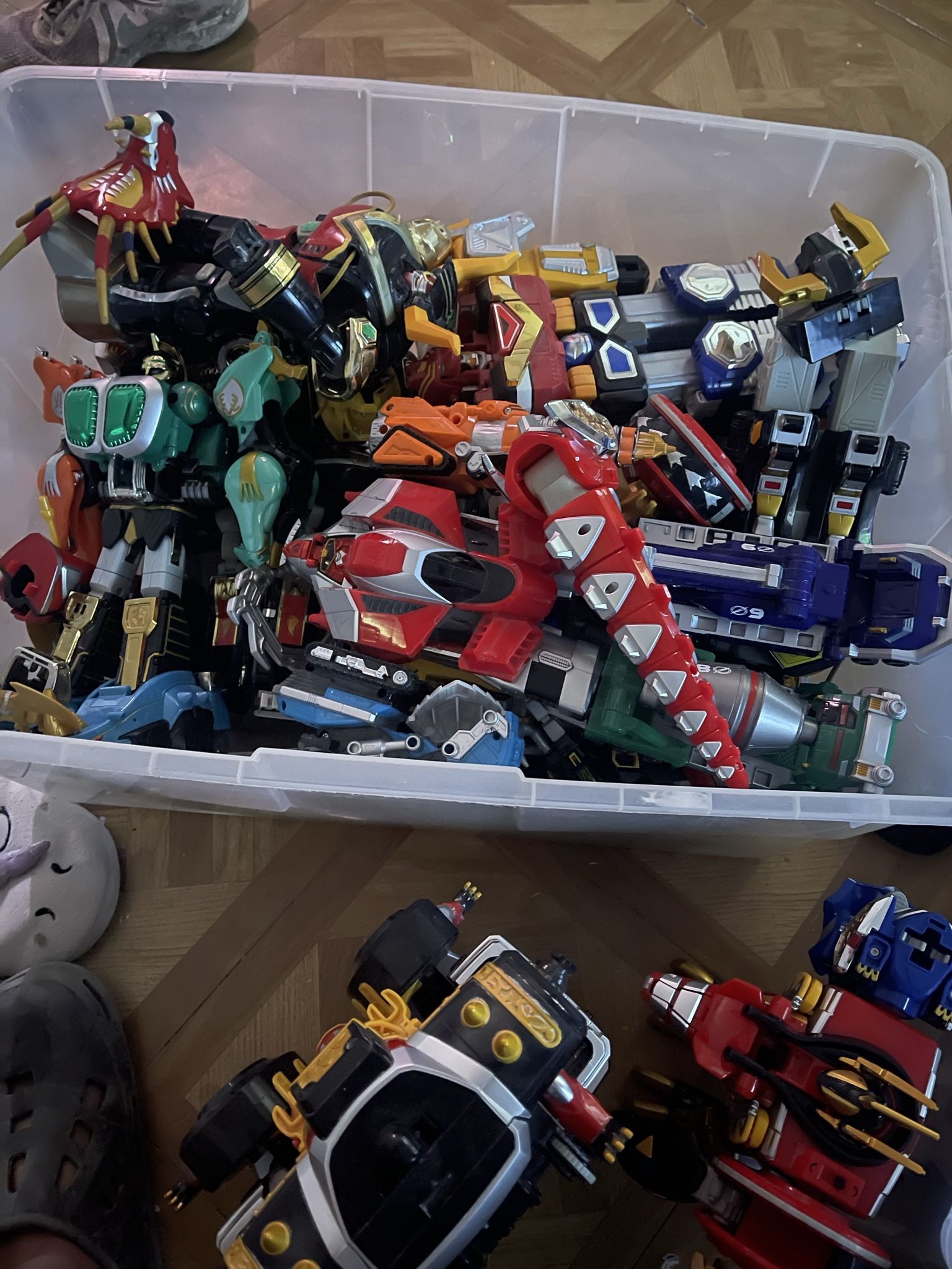Power Ranger Megazords Lot