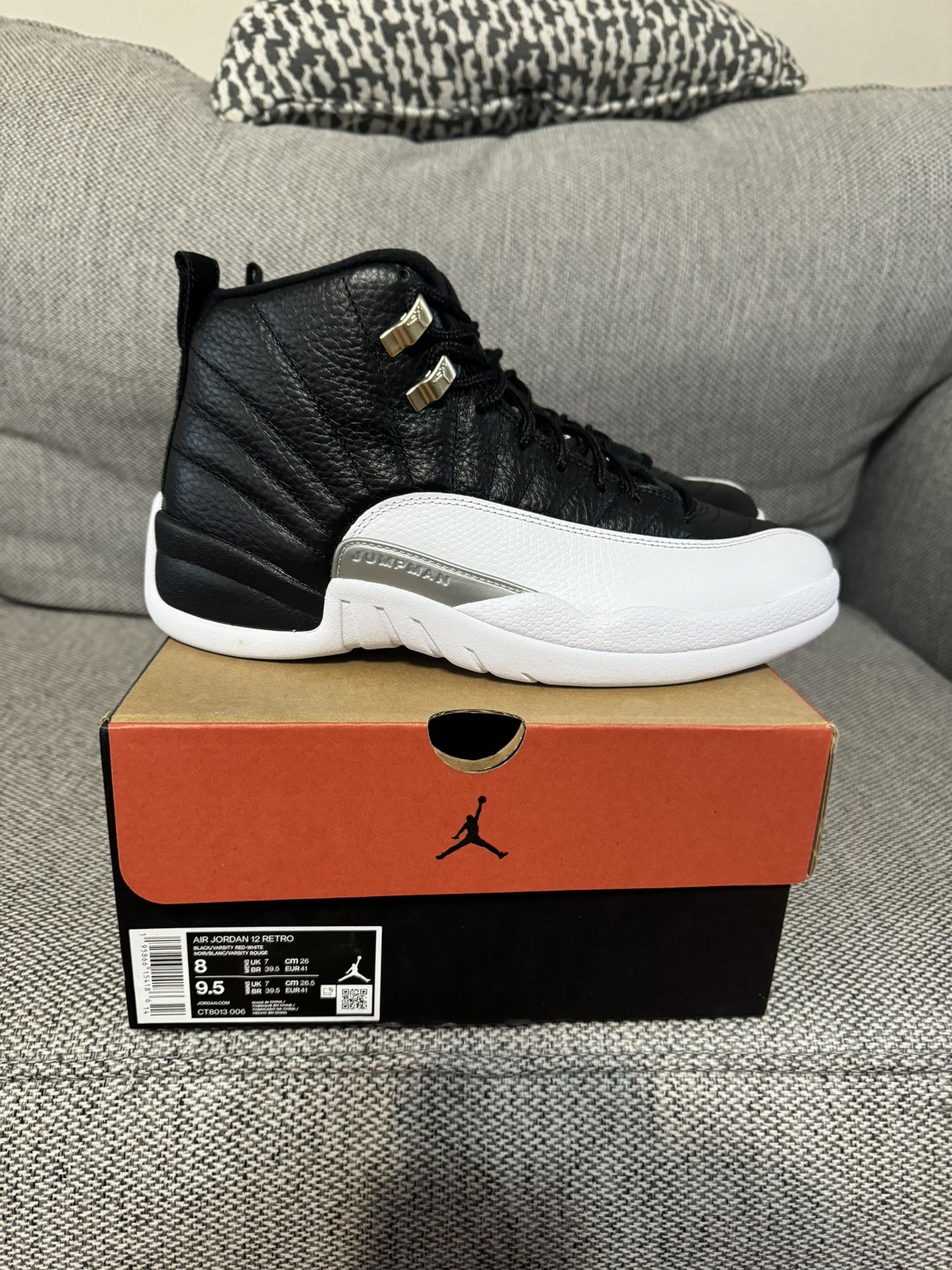 Ds Jordan Retro 12 Playoff Size 8