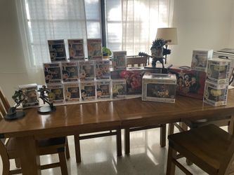 Funko Pop Lot, One Piece Manga, AOT  and OP statues