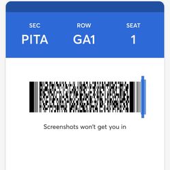 Zac Brown Sphere Tickets 6 Available 