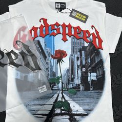 Godspeed Red T Shirt Size S