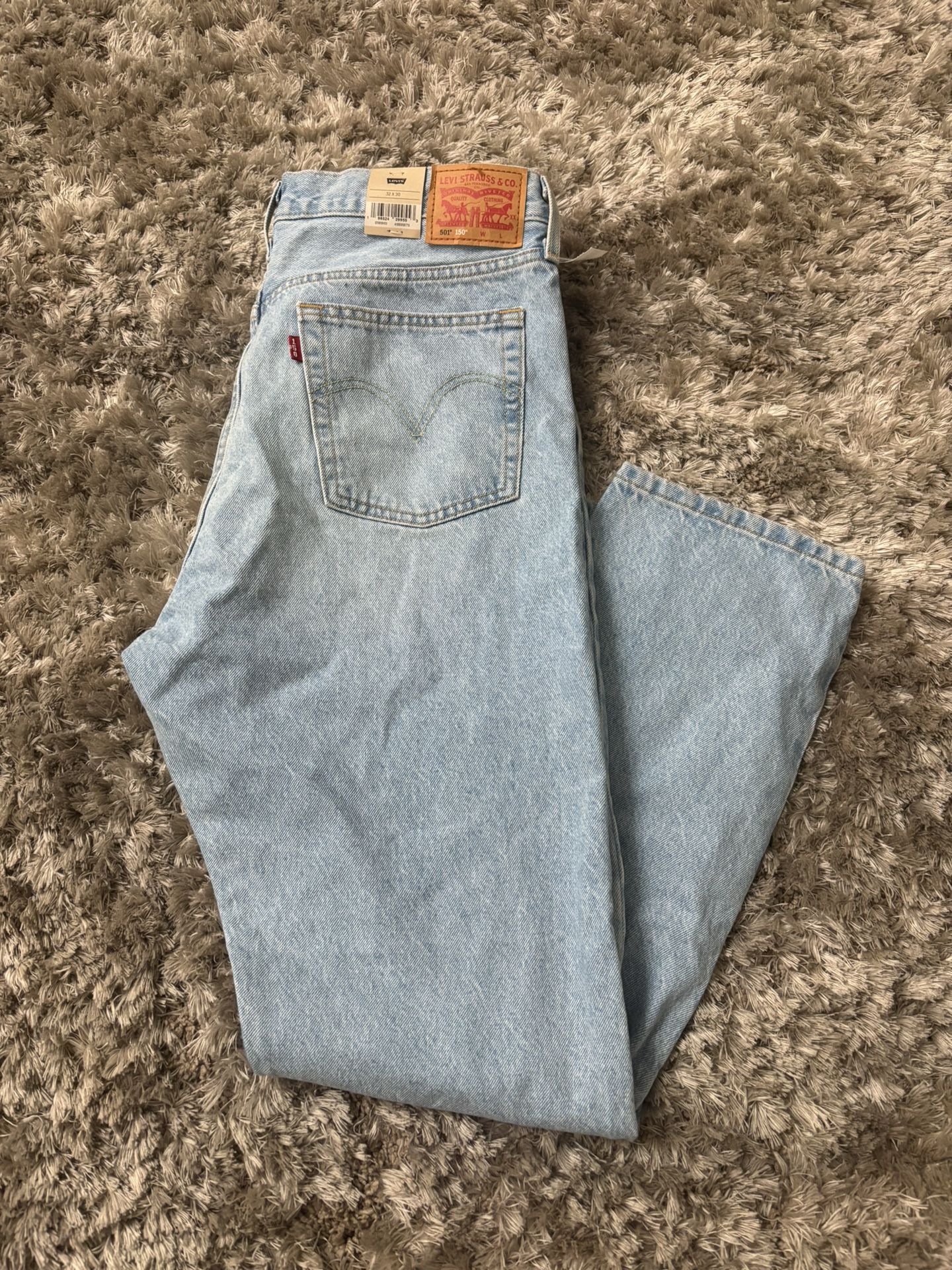 Levi’s 501 Size 32x30 Brand New With Tags Floral Embroidery