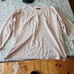 Kith Salmon Color Long Sleeve Shirt Size Large 