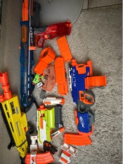Nerf blasters