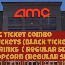 AMC ticket popcorn/drink bundle