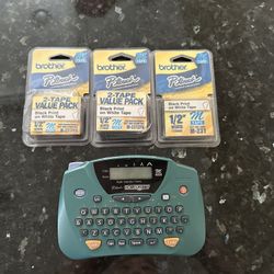 Brother Labeling Printer With Print Cartridges For $150!!! 