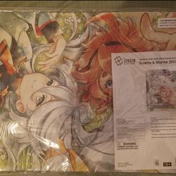 Gundam Card Game Suletta & Miorine EVX02 Playmat and Card Set Bandai Card Fest