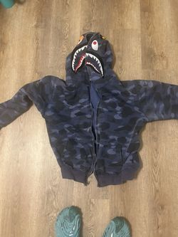 Blue Bape Hoodie