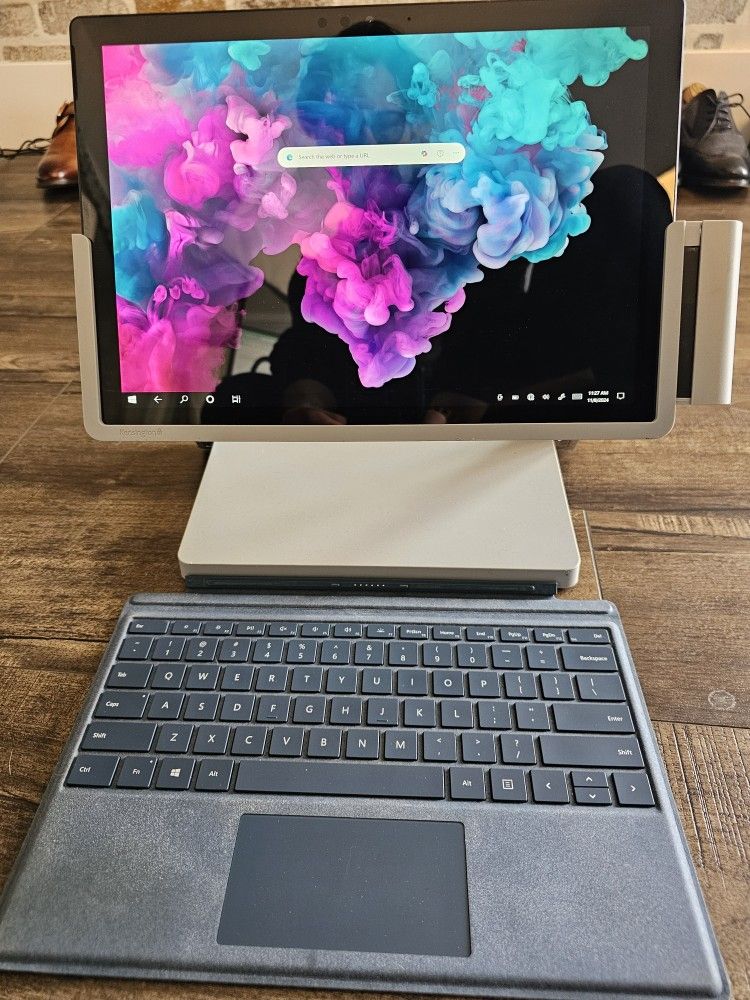Surface Pro 6 With Arc Mouse, Pen, Docking Station, And Carrying Case