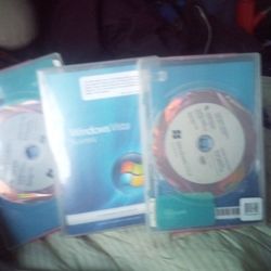 Three Brand New Windows Vista Business DVD ROMs