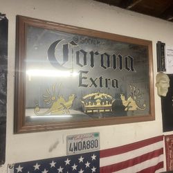 Vintage Corona Extra Bar Mirror