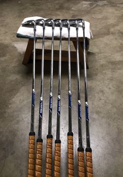 Mizuno forged MP60 with custom shafts and grips. Great condition