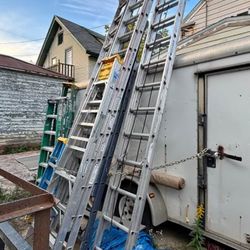 32ft Aluminum Ladder350/24ft199/32ft Broken280