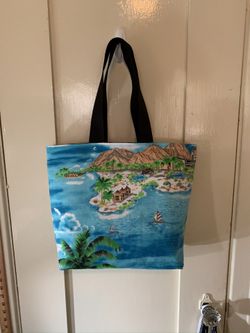 Handmade “Hawaiian Daze” purse/tote bag