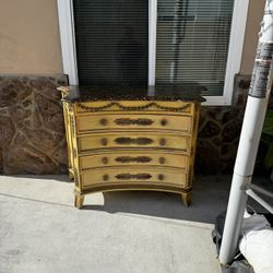 European Mid Century Commode / Cabinet/credenza