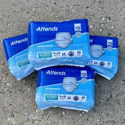Attends Adult Disposable Underwear- Small