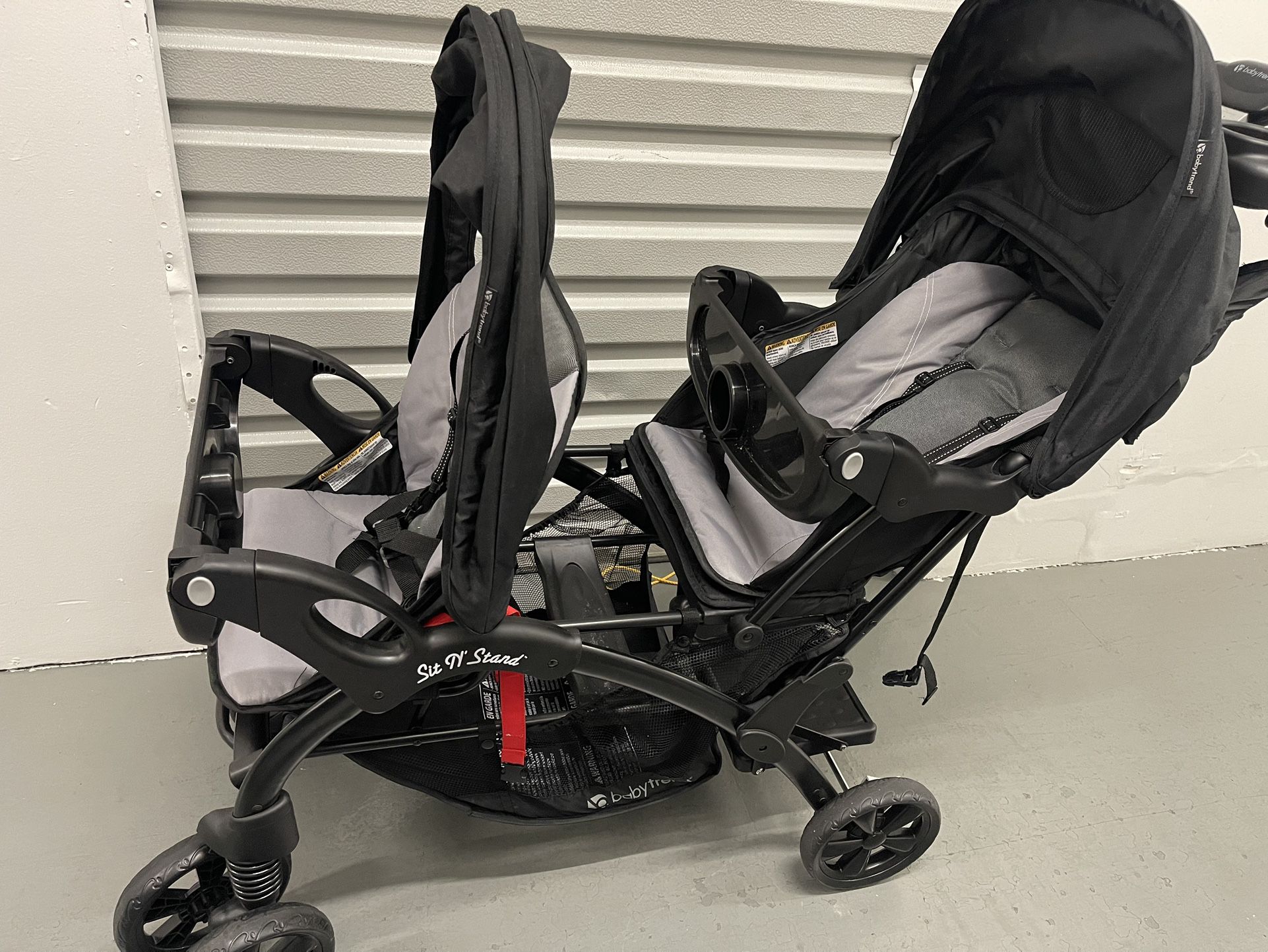 Sit N Stand Double Stroller