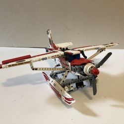 Lego Fire Plane 42040 85% Complete See Pictures