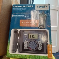 Orbit Sprinkler Timer With Remote 