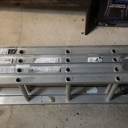 Werner TYPE 1 HEAVY Heavy Duty - INDUSTRIAL  Folding 16Ft Multi-Ladder Articulated Ladder M1-8-16 