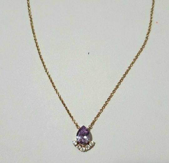 NWT. Beautiful amethyst necklace