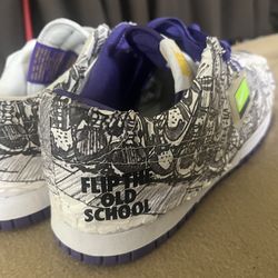 Flip the old school dunks