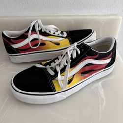 Vans Old Skool Low Top Flames