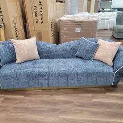 New Sofa In Blue.. high Quality 