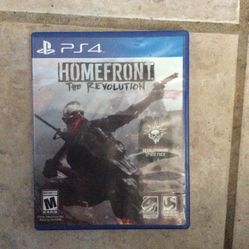 PS4 Homefront The Revolution Game