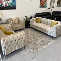 3 Piece Turkish Cream Set 