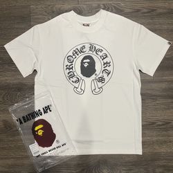 Bape T Shirt White/Black 