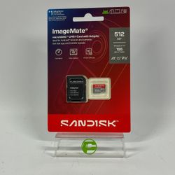 New SanDisk 512GB 10MB/s U1 SDXC Card FHD