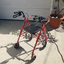 Walker With Seat 