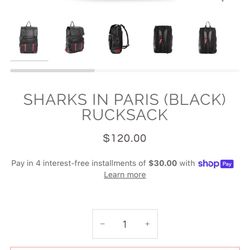 Sprayground Backpack (Forever Sold Out Limited Edition 2017)