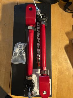 ADJUSTABLE TOE REAR CONTROL ARMS W/ SPHERICAL BEARINGS GODSPEED