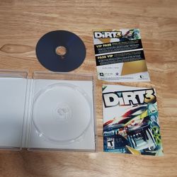 PS3 Dirt 3 2009 CIB w/manual 