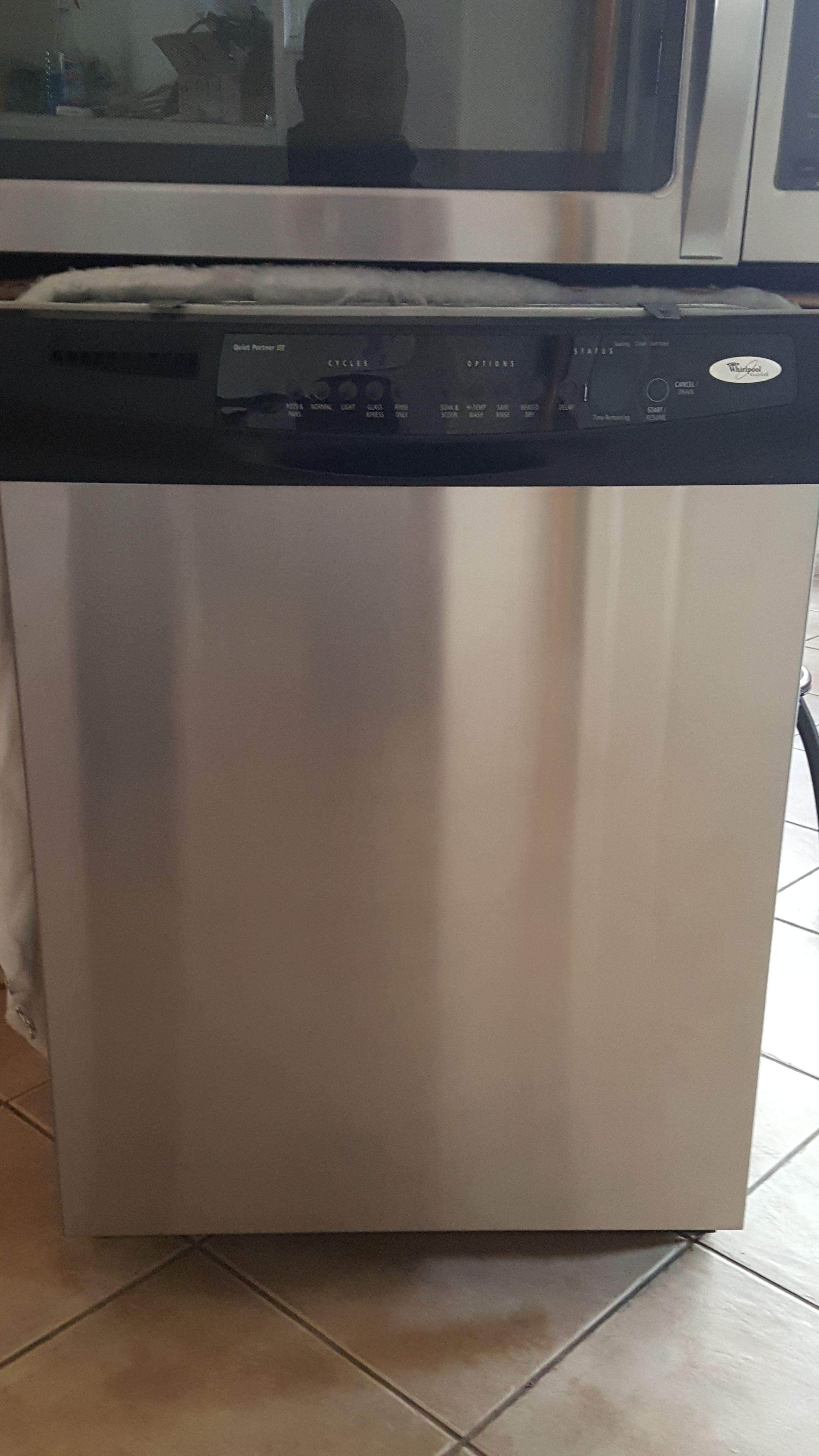 Whirlpool Gold Dishwasher Whirlpool Gold Series Dishwasher
