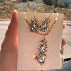 Necklace And Earrings And Ring 